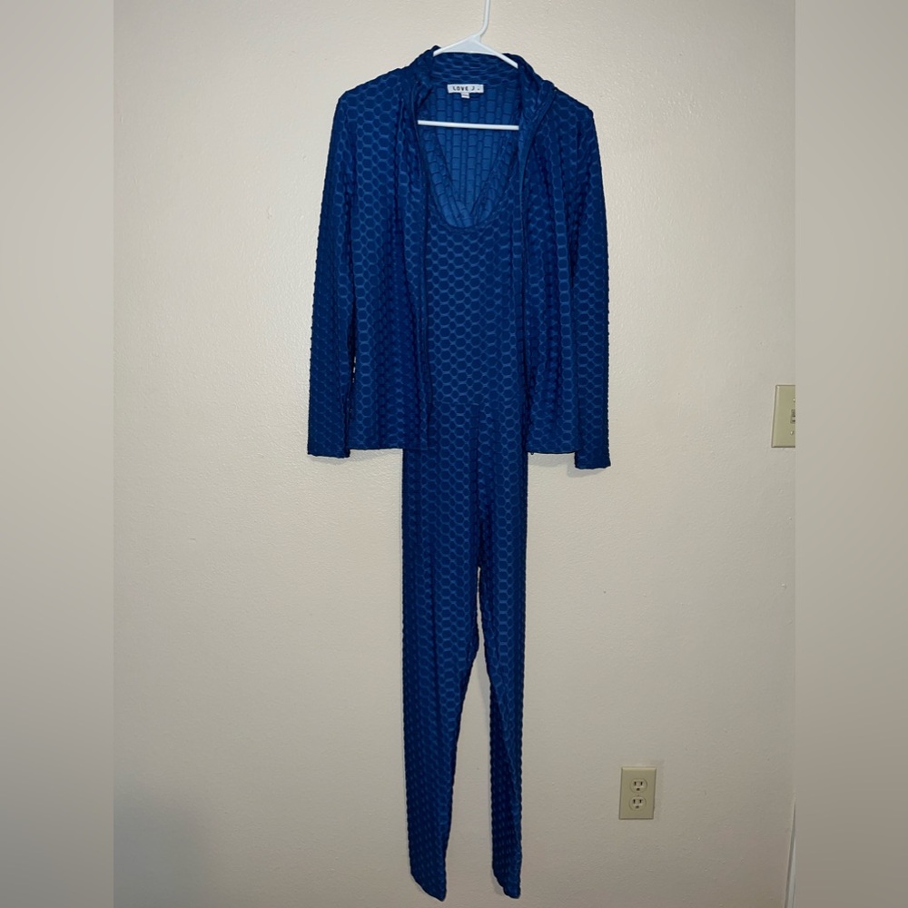 Workout Jumpsuit w/ Jacket